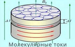 Что такое молекулярные токи, природа их появления